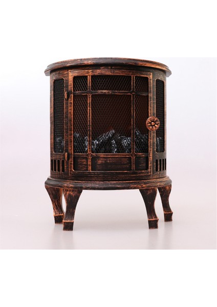 Mini LED Şömine Vintage Dekoratif Fener Iç Mekan Dış Mekan Masa Oturma Odası Sonbahar Dekorasyonu Usb/pil ile Çalışır (Yurt Dışından) indirimleri