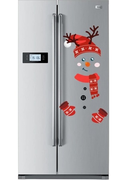 Karikatür Kardan Adam Noel Buzdolabı Mıknatısları Dolapları Komik Çıkartmalar Sevimli Mutfak Garaj Tatil Ev Dekor Kapı (Yurt Dışından) fırsatları