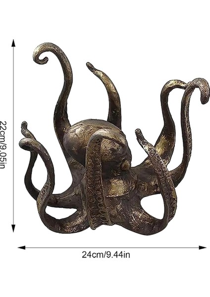 Ahtapot Kahve Kupası Tutucu, Retro Stil Reçine Ahtapot Dak Tutucu, Tezgah Için Kupa Ağacı, Mücevher Askısı (Yurt Dışından) indirimleri