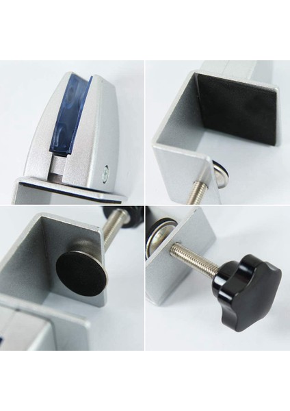 Adet Ofis Masası Bölücü Kelepçe Ekran Koruyucu Klip Tutucu Braketi Ekran Bölme Kelepçesi Bölme Masa Kelepçesi-Gümüş (Yurt Dışından) indirimleri