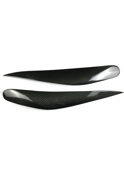 Araba Far Kaşları Karbon Fiber Trim Kapağı Bmw 7 Serisi F01 F02 2009-2014 Far Lambası Göz Kapağı Trim Çıkartmaları (Yurt Dışından) indirimleri
