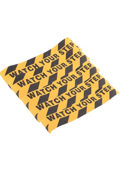 Adımınızı Izleyin Zemin Çıkartmaları Çıkartmalar 6X24 Inç Uyarı Işareti Etiket Zemin Bandı Kaymaz Aşındırıcı Yapışkan Bant Çıkartması (Yurt Dışından) modelleri