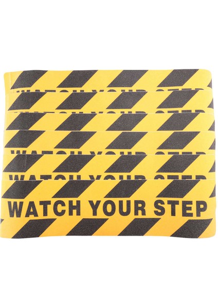 Adımınızı Izleyin Zemin Çıkartmaları Çıkartmalar 6X24 Inç Uyarı Işareti Etiket Zemin Bandı Kaymaz Aşındırıcı Yapışkan Bant Çıkartması (Yurt Dışından) fırsatları