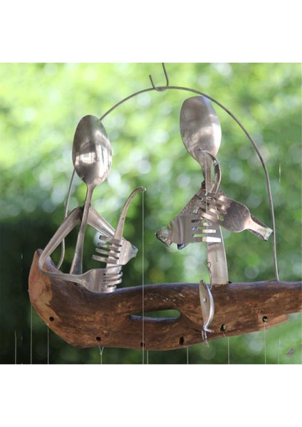 El Yapımı Balıkçı Kaşığı Balık Heykeli Rüzgar Çanı Kaşık Balık Heykelleri Rüzgar Çanı Açık Hava Ev Bahçe Dekoru,c (Yurt Dışından) modelleri