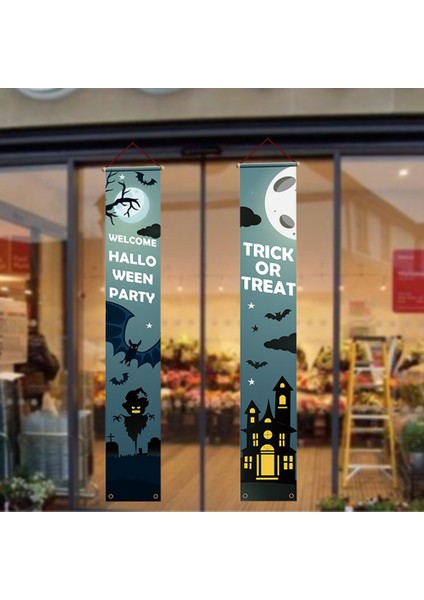 Cadılar Bayramı Süslemeleri Sundurma Tabelaları, Hoş Geldiniz Banner Asılı Kiraz Kuşu Bayrağı, Cadılar Bayramı Hocus Pocus Süslemeleri (Yurt Dışından) fiyatları