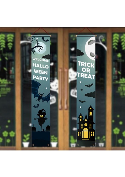 Cadılar Bayramı Süslemeleri Sundurma Tabelaları, Hoş Geldiniz Banner Asılı Kiraz Kuşu Bayrağı, Cadılar Bayramı Hocus Pocus Süslemeleri (Yurt Dışından) modelleri