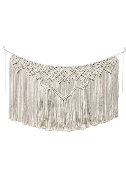 Asılı Goblen El Yapımı Pamuk Bohem Sanat Güzel Daire Yurt Odası Düğün Dekorasyon (Yurt Dışından)