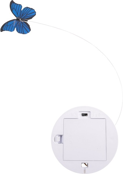 Kavanozda Simülasyon Kelebek Koleksiyonu, Hareket Eden Kelebek Kavanozu, LED Işık Romantik Cam Animasyonlu Kelebek Mavi (Yurt Dışından) fırsatları