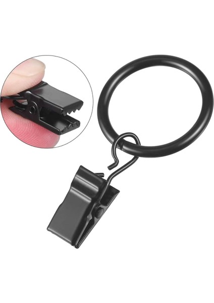 42 Paket Perdelik Perde Klipsi Halkaları, Perdeler Halkaları 1 Iç Çapta, Perde Askıları Klipleri Dekoratif Perdelik (Yurt Dışından) fırsatları