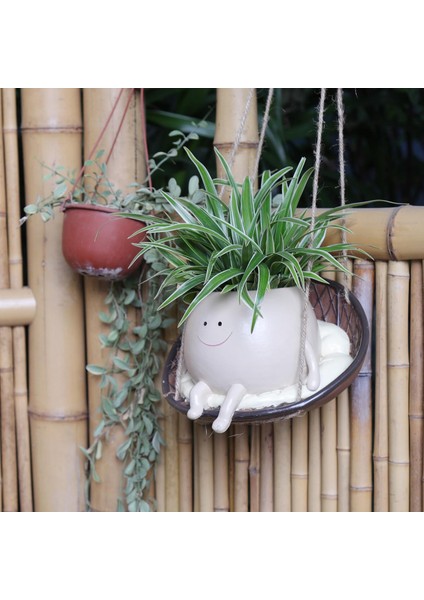 Asılı Salıncak Sandalye Saksı Saksı Yüz Saksı Iç Mekan Dış Mekan Bitki Başlığı Reçine Çiçek Saksıları Anneler Günü Hediyesi (Yurt Dışından) fırsatları