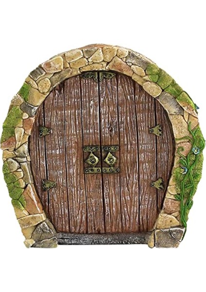 Açık Hava Ağaç Peri Kapısı, Peri Bahçesi Minyatür Cüce Evi Kapıları ve Pencereleri, Mini Peri Bahçesi Heykeli (Yurt Dışından)