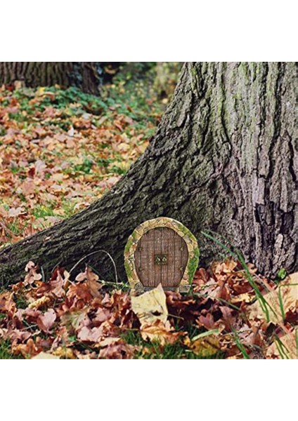 Açık Hava Ağaç Peri Kapısı, Peri Bahçesi Minyatür Cüce Evi Kapıları ve Pencereleri, Mini Peri Bahçesi Heykeli (Yurt Dışından) modelleri