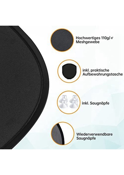 Uv Korumalı Bebek Araba Güneşliği, Sevimli Hayvan Motifli Çocuklar Için Araba Pencere Güneşliği, 44 x 36 Cm, 2'li Set (Yurt Dışından) modelleri