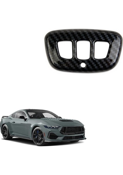 Ford Mustang 2024 Iç Aksesuarlar Karbon Fiber Için Araba Güneşlik Düğme Kapağı Döşemesi (Yurt Dışından) fırsatları