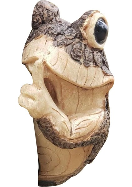 Sessiz Kurbağa Ağaç Gözetleme Bahçe Ağaç Heykelleri Açık Hava Ağaç Yüzü Bahçe Ağaç Kucaklayıcı Heykeli Iç Mekan Açık Hava Bahçe A (Yurt Dışından)