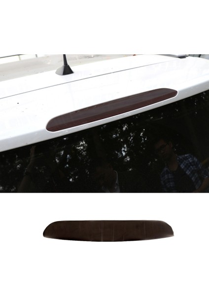 Jeep Renegade 2016-2022 Için Yüksek Montaj 3rd Fren Lambası Tonu Filmi Yerleşimi Koruyucu Film Pvc Etiket, Duman Siyah (Yurt Dışından) indirimleri