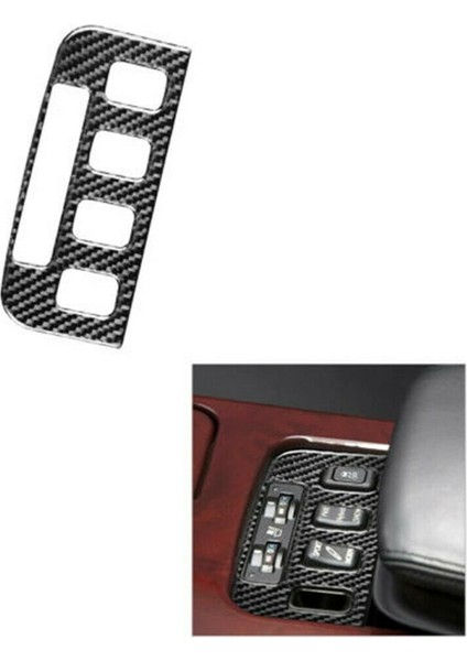 Lexus Gs 2006-2011 Için Araba Koltuğu Kontrol Düğmesi Kapağı Dekorasyon Etiketi (Yurt Dışından) modelleri