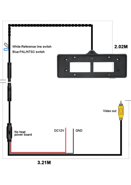 Araba Ön Tampon Plaka Braketi Desteği Montaj Çerçevesi Ön Görüş Kamerası Bmw 3 Serisi 2020 Için (Yurt Dışından) modelleri