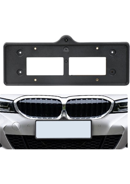Araba Ön Tampon Plaka Braketi Desteği Montaj Çerçevesi Ön Görüş Kamerası Bmw 3 Serisi 2020 Için (Yurt Dışından) fırsatları