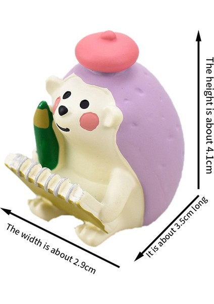 E Minyatür Reçine Figürinler Heykeli-Açık Hava Peri Bahçesi ve Masa Dekoru Için Sevimli Kurbağa Heykeli Sevimli Figürin Heykeli (Yurt Dışından) indirimleri