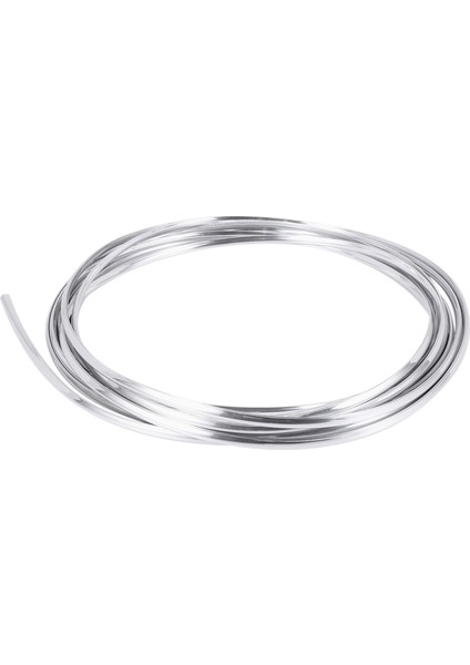 20FT Krom Kalıp Trim Şerit Araba Kapı Kenarı Çizik Koruma Koruyucu Kapak Gümüş (Yurt Dışından)