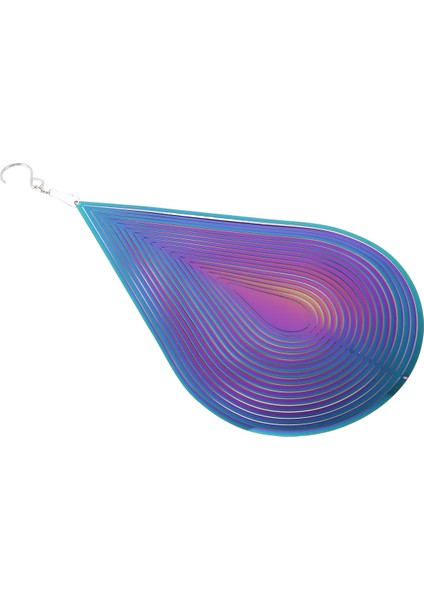 Rüzgar Çanları Asılı Süslemeleri Kolye Dönen Rüzgar Çanları Açık Bahçe Ev Dekor Metal Damla Rüzgar Spinner (Yurt Dışından) fiyatları