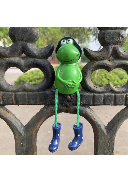 Yeni Yaratıcılık Roman Yeşil Aksesuarlar El Sanatları Taşınabilir Hediye Reçine Narin Süsler Asılı Bacak Kurbağa A (Yurt Dışından) fiyatları