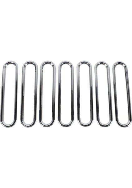 Adet Gümüş Kaput Hava Girişi Emme Havalandırma Dekorasyon Kapak Trim Etiket Jeep Wrangler Jk 2007-2017 Için (Yurt Dışından)