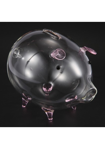 Domuz Kuma Para Kutuları Para Tasarrufu Kutusu Sevimli Şeffaf Cam Hatıra Doğum Günü Hediyesi Çocuklar Için Çocuklar-Pembe (Yurt Dışından) modelleri