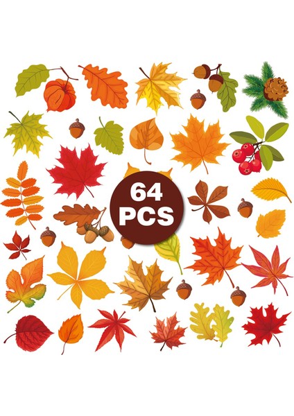 Şükran Günü Sonbahar Yaprakları Pencere Süslemeleri Pencere Çıkartmaları Cam Pencere Için Sonbahar Süslemeleri Mevsimsel Sonbahar Dekorasyonu (Yurt Dışından) modelleri