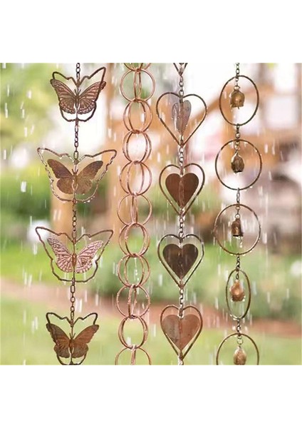 Çelik Yaprak Yağmur Zinciri, Anneler Için Bahçe Hediyesi, Oluklar, Adaptörlü Iniş Borusu Için Yağmur Tutucu, Kalın Çiçek Kapları E (Yurt Dışından) indirimleri