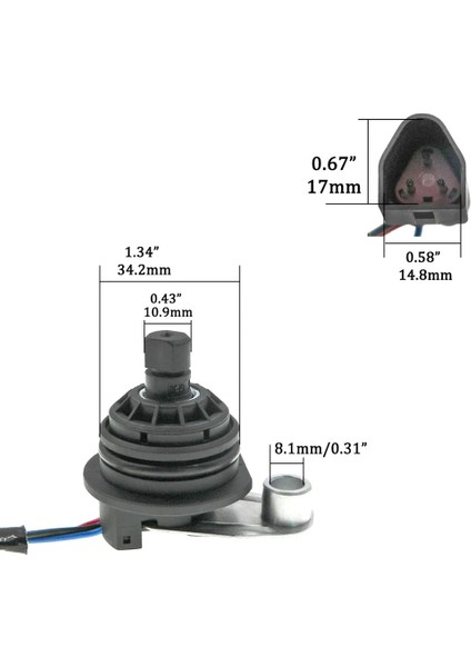 Ford Sierra Transit Granada Scorpio 1982-1994 Için Yeni Hız Sensörü 95GB-9E731-CA 95GB9E731CA (Yurt Dışından) fırsatları