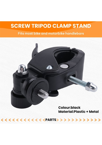 Vida Tripod Kelepçe Standı Spor Kamera Tutucu Bisiklet Montaj Klipsi Tutucu (Yurt Dışından) fırsatları