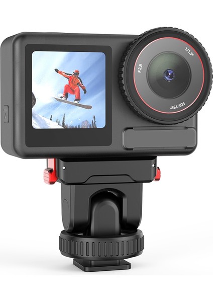 Action 5 Pro/4/3 Kamera Çok Işlevli Aksesuarları Için Soğuk Ayakkabı Kamera Manyetik Hızlı Çıkarma Tabanı (Yurt Dışından) modelleri