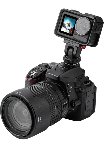 Action 5 Pro/4/3 Kamera Çok Işlevli Aksesuarları Için Soğuk Ayakkabı Kamera Manyetik Hızlı Çıkarma Tabanı (Yurt Dışından) fırsatları