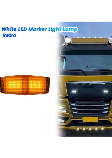 Scania Volvo Man Benz Kamyon Ön Izgara Lambası LED Işaret Lambası Ön Çift Brülör Sinyal Lambaları (Yurt Dışından) fiyatları