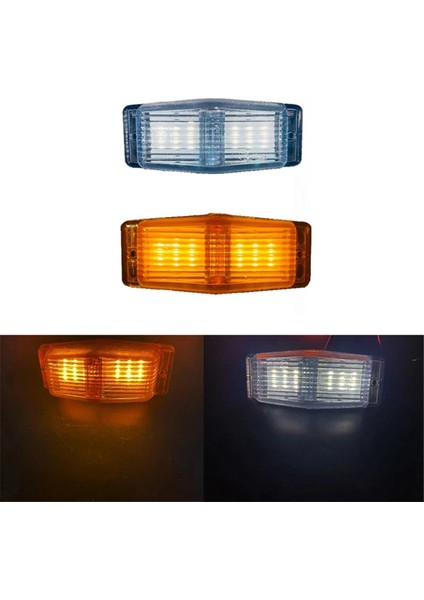 Scania Volvo Man Benz Kamyon Ön Izgara Lambası LED Işaret Lambası Ön Çift Brülör Sinyal Lambaları (Yurt Dışından) indirimleri