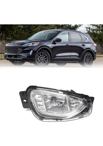 Ford Escape 2021 2022 2023 Için Sürücü Tarafı Sol Ön Tampon Sis Lambası Grubu Halojen Ampullü Araç Sürüş Lambası Sis Lambası (Yurt Dışından) indirimleri