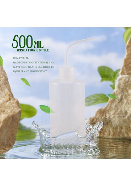 Adet Sulama Şişesi 500 ml 17 Oz Iç Mekan Bitki Sulama Kovası Su Sıkma Şişesi Plastik Durulama Şişesi Dövme Yıkama Için (Yurt Dışından) fiyatları