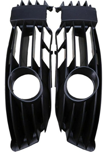 Çift Sol ve Sağ Araba Aksesuarları Ön Tampon Sis Lambası Izgaraları Çerçeve 3B0853665L 3B0853666L Passat B5.5 2001-2005 Için (Yurt Dışından)