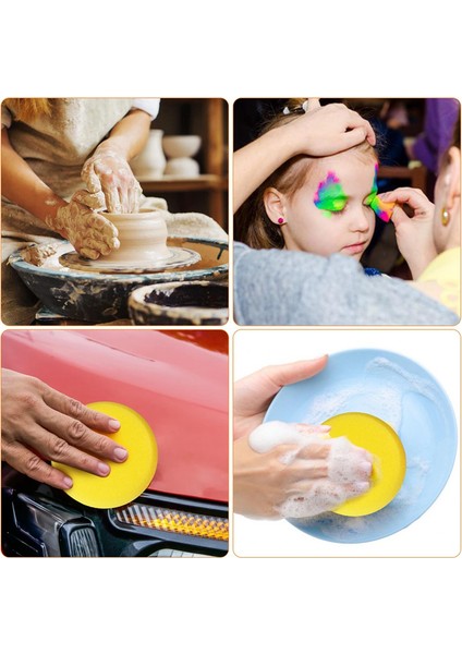 70 Adet Yuvarlak Boyama Süngeri 3 Inç Sarı Sentetik Sünger Suluboya Sanatçı Süngeri Boyama, Seramik, Kil, Sanat ve El Sanatları Için (Yurt Dışından) indirimleri