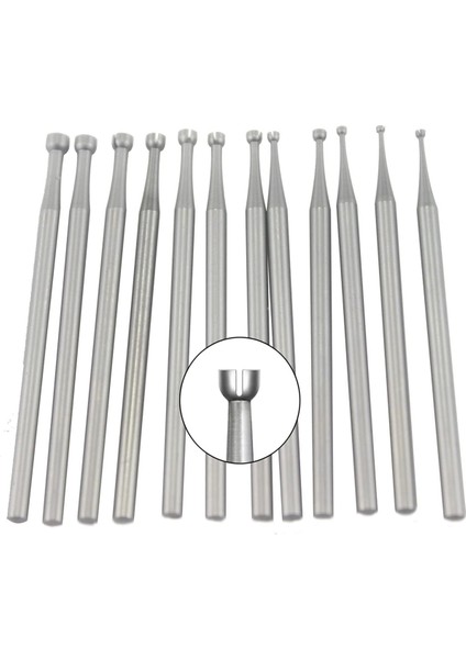 12 Adet Açık Ağızlı Bardak Burr - 3/32 Inç Saplı Açık Ağızlı Bardak Şeklinde Tel Yuvarlatma Uçları Mücevher Yerleştirme Taş Işleme Uçları (Yurt Dışından) modelleri