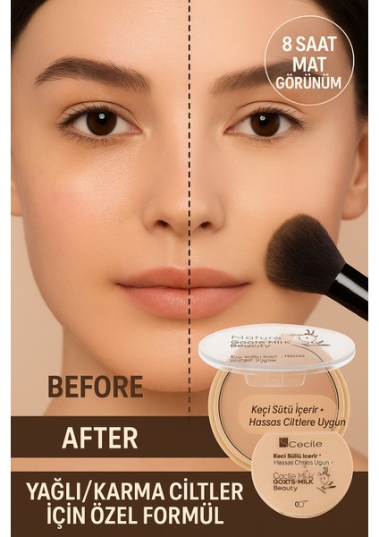 Keçi Sütlü Matte Powder 03