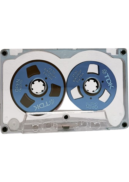 55 Dakikalık Boş Bant Diski Çift Taraflı Metal Küçük Açık Disk Boş Kaset Bant Diski, D (Yurt Dışından)