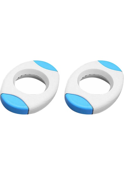 2'li Yumurta Kabuğu Açacağı, Pişmiş Yumurtaların Üst Kısımlarını Hızlıca Kesmek Için Yumurta Kesici, Ev Yapımı Pişirme Aksesuarları, Mavi (Yurt Dışından)