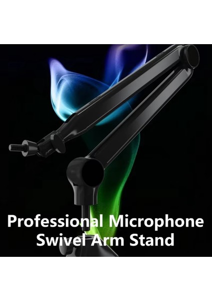Yeni Masaüstü Mikrofon Tutucu Basın Ayarlanabilir Mikrofon Konsol Standı Süspansiyon Bomlu Makas Kolu Canlı Yayın Için (Yurt Dışından) fırsatları
