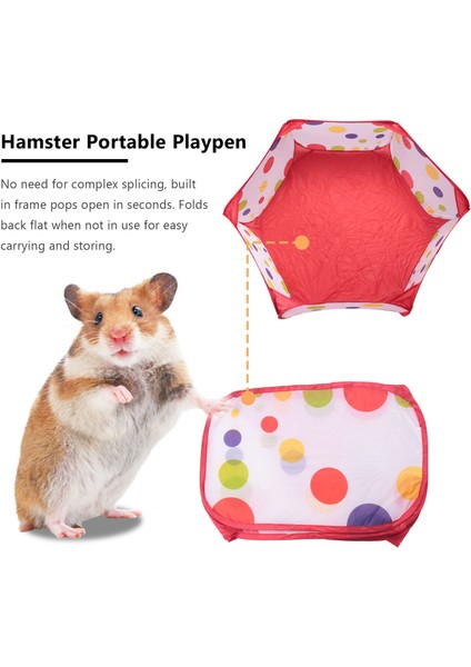 Gine Domuzu Katlanabilir Oyun Parkı Taşınabilir Küçük Hayvanlar Oyun Parkı Kirpiler ve Hamsterlar Için Açık/kapalı Egzersiz Çiti (Yurt Dışından) modelleri