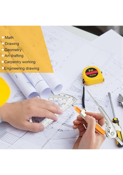 20 Set Öğrenci Açıölçer ve Pergel Seti - Öğrenci Geometri Matematik Seti - Kalem Pergel, 180 Derece Matematik Açıölçeri (Yurt Dışından) indirimleri