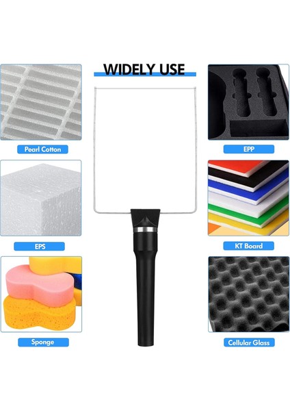 Köpük Kesici Sıcak Tel Bıçağı Köpük Kesici Alet Seti 3'lü Strafor Kesme Makinesi Kalemi, El Sanatları Dıy Ab Fişi (Yurt Dışından) fırsatları