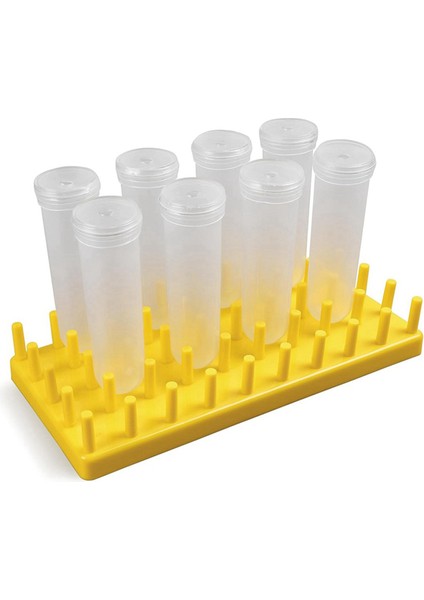 8 Adet 50 ml Büyük Çiçek Tüpleri Raf Tutucu ile Süt Otu Yaprağı, Sapı ve Çiçek Kesimi Için (Yurt Dışından)